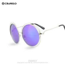 Moda para mujer Halo Double Wire Big Round ROXANNE Bohemian Sunglasses